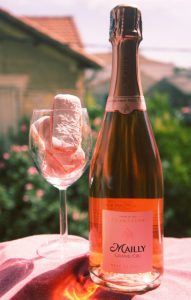 Champagne Mailly rose
