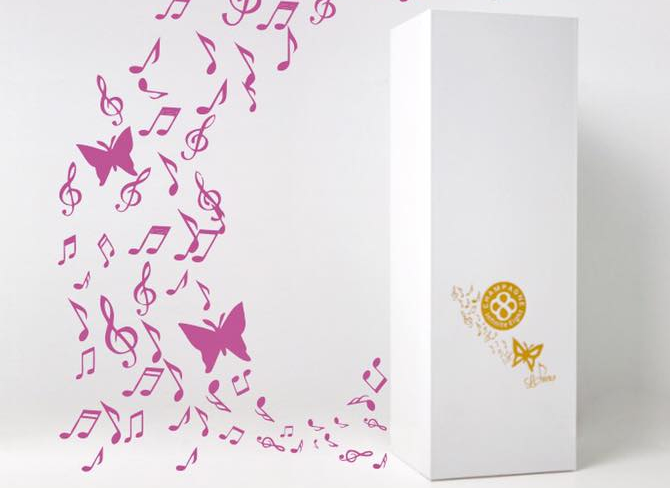 Infinite Eight lança Champagne que muda de cor