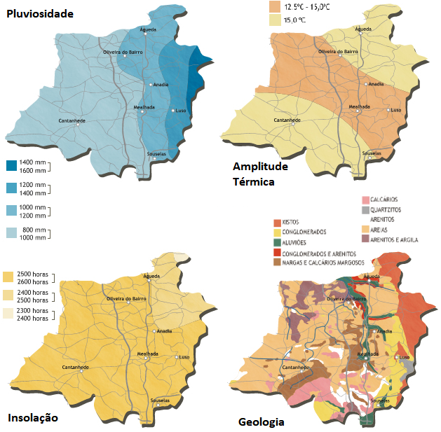 bairrada mapa Bairrada   Região vinícola de Portugal| Reserva85   Tudo sobre o 