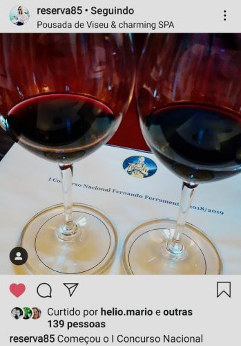 Concurso Melhor Profissional a Serviço do Vinho - prova de vinhos