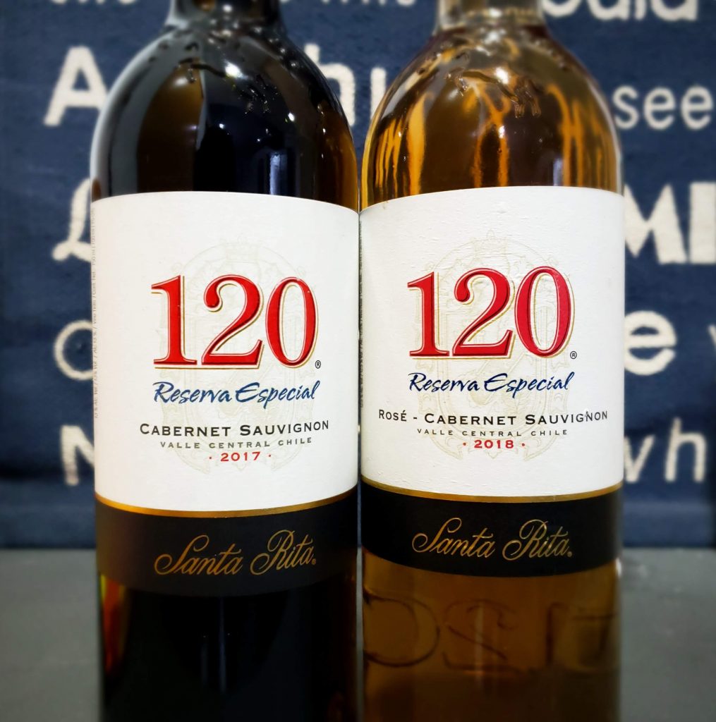 vinho cabernet sauvignon chileno tinto e rose santa rita
