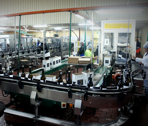 Engarrafamento de vinhos