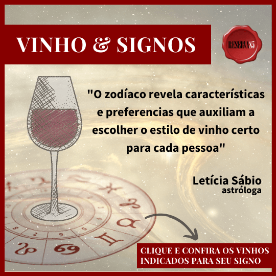 infográfico existe vinhos certo para cada signo