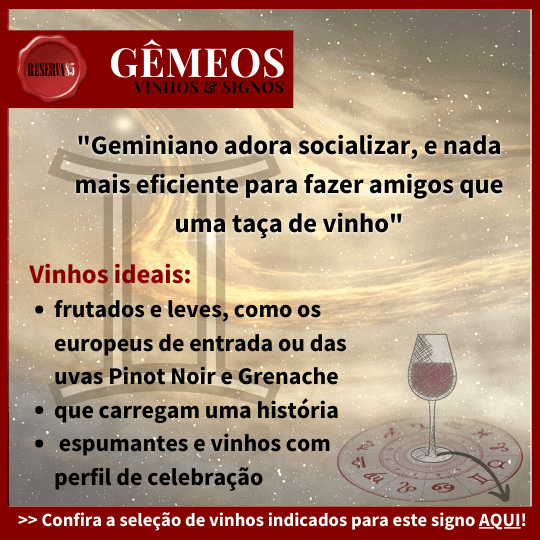 infográfico vinho certo para signo de câncer