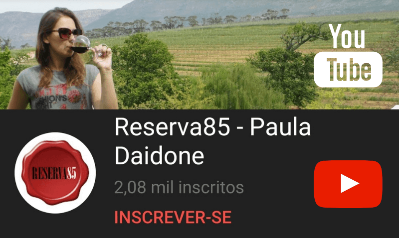 Canal youtube Paula Daidone sommelier da wine