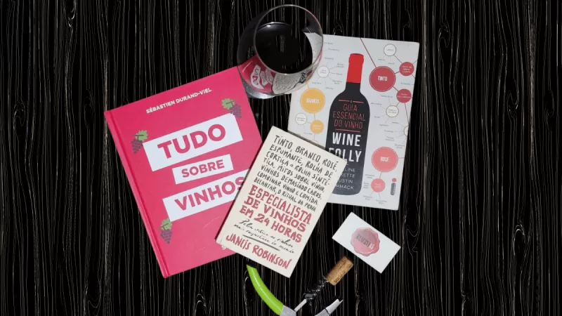 3 livros sobre vinhos para iniciantes