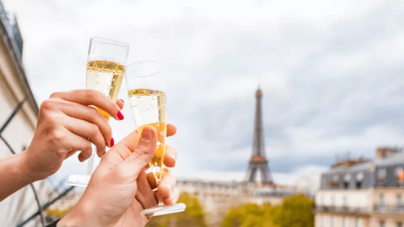 Degustação de Champagne em Paris em Português