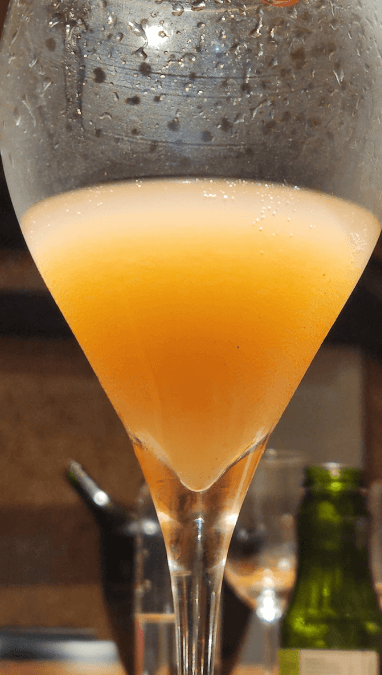 como é o espumante sur lie