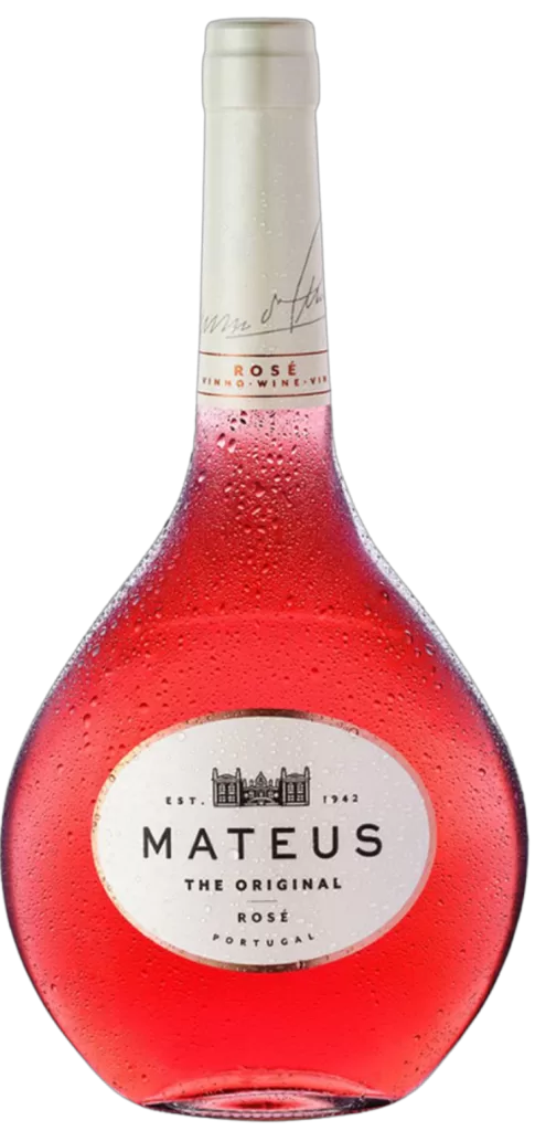 esse vinho é bom Mateus Rose