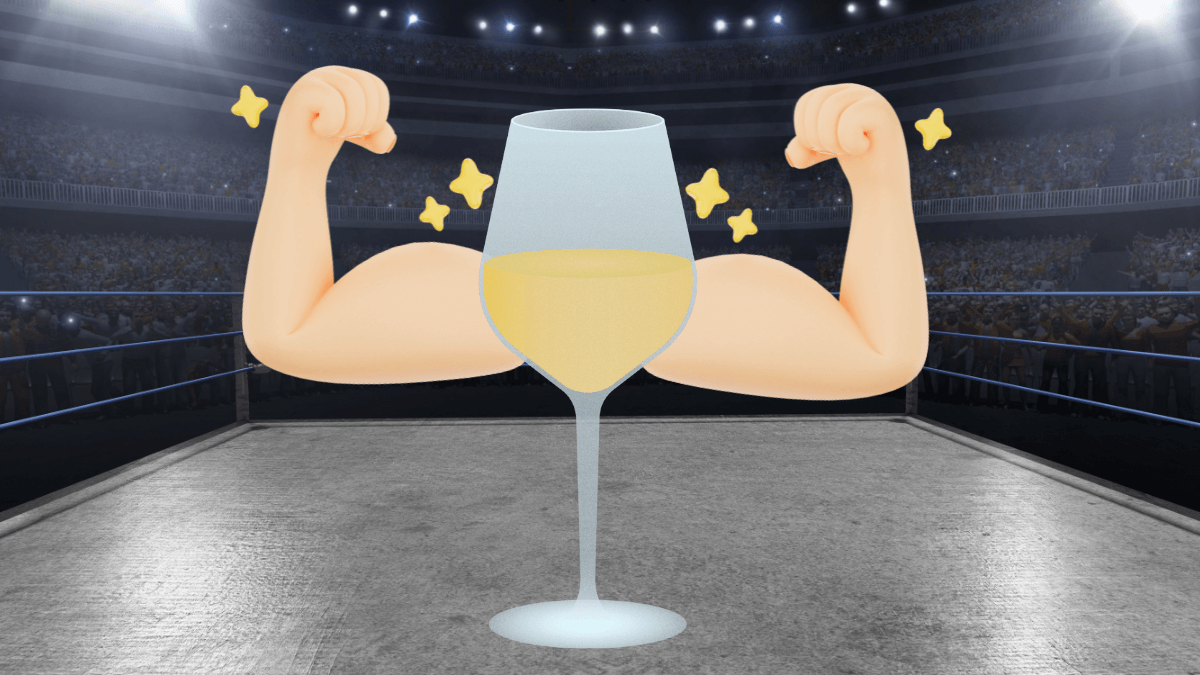 Como identificar a estrutura do vinho branco