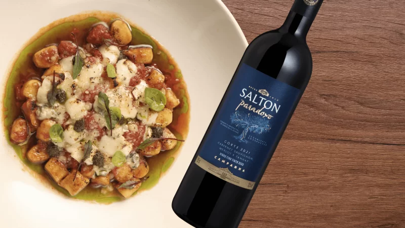 Salton assina menu harmonizado no La Maddalena Osteria