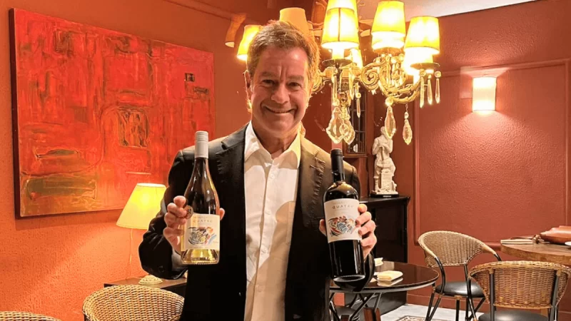 Adolfo Hurtado, o enólogo da MontGras