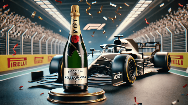 Moët & Chandon é o Champagne oficial da Fórmula 1