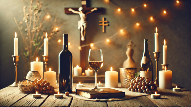 Lista de vinho sem álcool para a quaresma