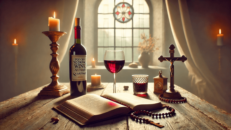 Pode beber vinho na Quaresma? Entenda o que diz a tradição