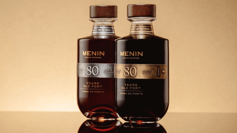 Menin lança Vinhos do Porto de 80 anos, incluindo um raro Branco