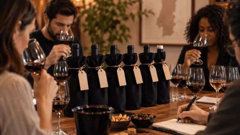 Degustação de vinhos no Porto